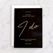 "Like I Do" - Single Greeting Cards in Ink by Janean Hinger - Front