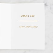 "Marry You Again" - Single Greeting Cards in Blush by Louise Kay - Interior