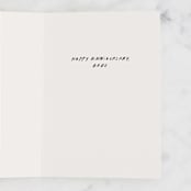 "Couple's Therapy" - Single Greeting Cards in Peach by Chelsea Petaja - Interior