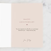 "Even More" - Single Greeting Cards in Midnight by Jessica Williams - Customizable Interior Example