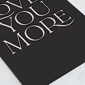 "Even More" - Single Greeting Cards in Midnight by Jessica Williams - Close-Up
