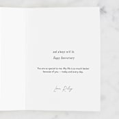 "Home to Me" - Single Greeting Cards in Beige by Morgan Kendall - Customizable Interior Example
