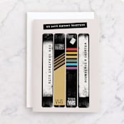 "we have history" - Single Greeting Cards in Midnight by Maja Cunningham - Front