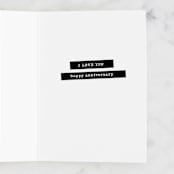 "we have history" - Single Greeting Cards in Midnight by Maja Cunningham - Interior