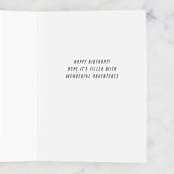 "Where the Year Leads" - Single Greeting Cards in River by Shiny Penny Studio - Interior