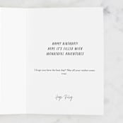 "Where the Year Leads" - Single Greeting Cards in River by Shiny Penny Studio - Customizable Interior Example