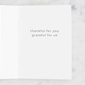 "Golden Heart on Gray" - Single Greeting Cards in Grey by Coit Creative - Interior
