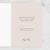 "happy orbit day" - Single Greeting Cards in Midnight by Karidy Walker - Customizable Interior Example