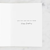 "Awesome January" - Single Greeting Cards in Royal by Maja Cunningham - Interior