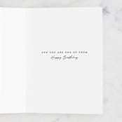"Awesome January" - Single Greeting Cards in Marigold by Maja Cunningham - Interior