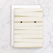 "Mummy" - Single Greeting Cards in Champagne by Alexandra Cohn - Front