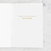 "Principles of Kwanzaa" - Single Greeting Cards in Sunshine by Alexandra Cohn - Interior