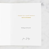 "Principles of Kwanzaa" - Single Greeting Cards in Sunshine by Alexandra Cohn - Customizable Interior Example