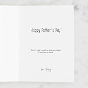 "NACHO DAD" - Single Greeting Cards in Desert by Chelsea And Marbles Paper - Customizable Interior Example