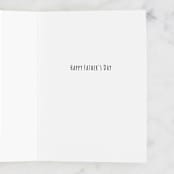 "Gray" - Single Greeting Cards in Ink by Wildflower Paper Company - Interior