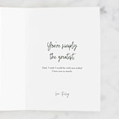 "Father's Day Watercolor Greenery" - Single Greeting Cards in Greenery by Yao Cheng Design - Customizable Interior Example