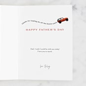 "Adventure" - Single Greeting Cards in Tawny by Erin German - Customizable Interior Example