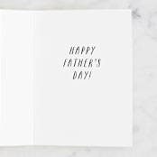 "You're a Rad Dad" - Single Greeting Cards in Ink by Alethea and Ruth - Interior