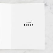 "The greatest dad" - Single Greeting Cards in Ink by Cindy Chu - Interior