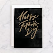 "hand written" - Single Greeting Cards in Ink by Anastasia Makarova - Front