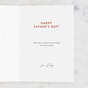 "Crushing It" - Single Greeting Cards in Evergreen by Pink House Press - Customizable Interior Example
