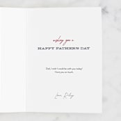 "best dog dad" - Single Greeting Cards in Cream by Susan Zinader - Customizable Interior Example