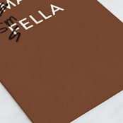 "Smart Fella" - Single Greeting Cards in Cocoa by Dawn Pope - Close-Up