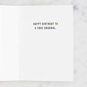 "Ray Bans" - Single Greeting Cards in Ochre by Kelsey McNatt - Interior