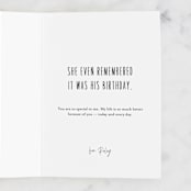 "lucky brother" - Single Greeting Cards in Slate by Wildflower Paper Company - Customizable Interior Example