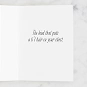 "Old Fashioned Birthday Card" - Single Greeting Cards in Sepia by Baumbirdy - Interior