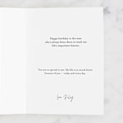 "Close Door Dad" - Single Greeting Cards in Pool by Shannon Kohn - Customizable Interior Example