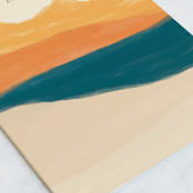 "The Journey" - Single Greeting Cards in Desert by Adelyn T. - Close-Up