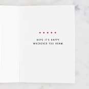 "Buffalo" - Single Greeting Cards in Desert by Tennie and Co. - Interior