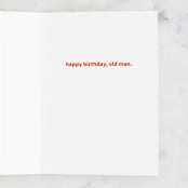 "Lucky For You" - Single Greeting Cards in Baby Blue by Liz Taylor Creative - Interior