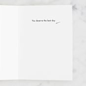 "Dubliner" - Single Greeting Cards in Ink by Alex Roda - Interior