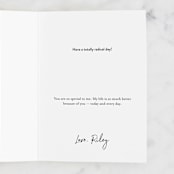 "80's Birthday" - Single Greeting Cards in Midnight by Nam Bourassa - Customizable Interior Example
