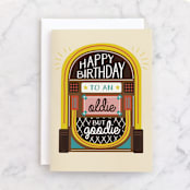 "Oldie but Goodie" - Single Greeting Cards in Vintage by Lauren Brown - Front