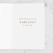 "Fancy Cake" - Single Greeting Cards in Mint by Ana Sharpe - Interior