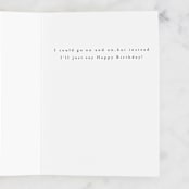 "Synonyms" - Single Greeting Cards in Grass by Katharine Watson - Interior