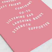 "Sister Birthday" - Single Greeting Cards in Cupcake by Baumbirdy - Close-Up