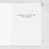 "Lucky Mom" - Single Greeting Cards in Honey by Kristen Marie - Interior