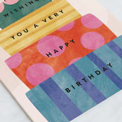 "Happy Birthday Cake" - Single Greeting Cards in Cupcake by Pixel and Hank - Close-Up