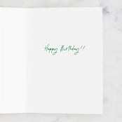 "Sublime" - Single Greeting Cards in Blush by Tamara Hilje - Interior