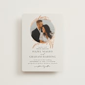 "Locket" - Wedding Invitations in Pearl by Erin L. Wilson - Front