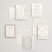 "Meadow" - Wedding Invitations in Spring Mist by Erin L. Wilson - Invitation Suite