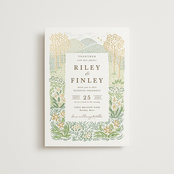 "In the country" - Wedding Invitations in Forest by Paper Sun Studio - Front