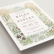 "In the country" - Wedding Invitations in Forest by Paper Sun Studio - Detail