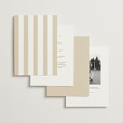 "Gold Crest" - Wedding Invitations in Ivory by Mansi Verma - Back of Card Options