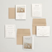"Regent" - Wedding Invitations in Opal by Robert and Stella - Invitation Suite