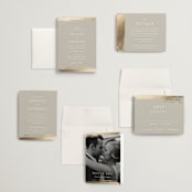 "True Love" - Wedding Invitations in Clay by Carolyn Nicks - Invitation Suite